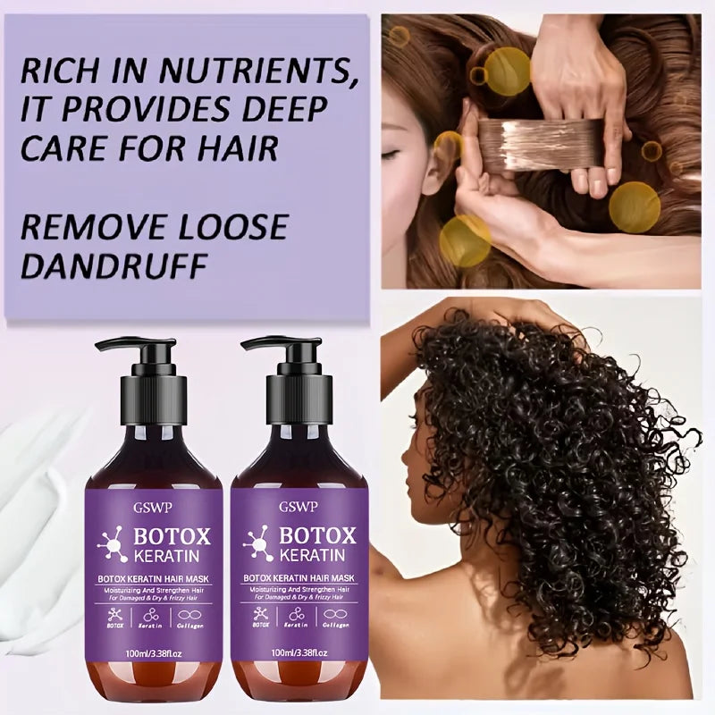 Keratin Hair Mask, 100ml/200ml